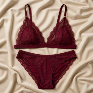 Lacely bordo komplet